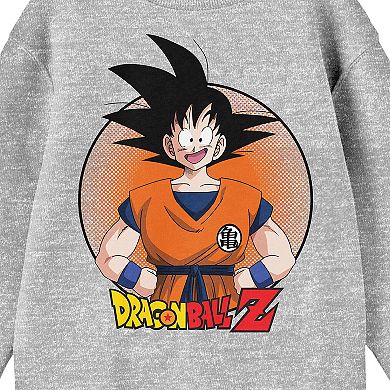 Boys 8-20 Dragon Ball Z Goku In Orange Long Sleeve Graphic Tee