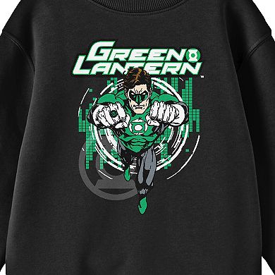 Boys 8-20 Green Lantern Flying Long Sleeve Graphic Tee