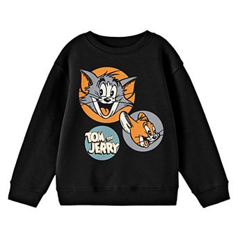 Boys 8-20 Tom & Jerry Vintage Long Sleeve Graphic Tee