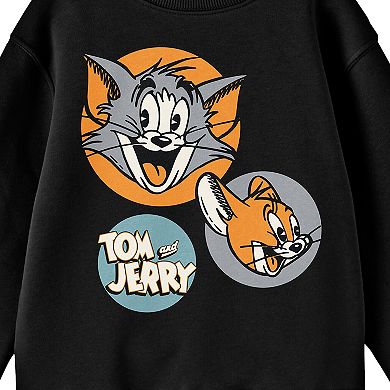 Boys 8-20 Tom & Jerry Vintage Long Sleeve Graphic Tee
