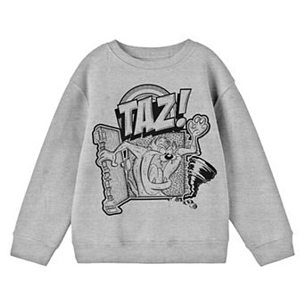 Boys 8-20 Looney Tunes Taz Character Long Sleeve Graphic Tee