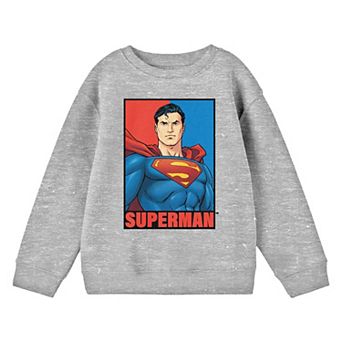 Boys 8-20 Superman Portrait Long Sleeve Graphic Tee