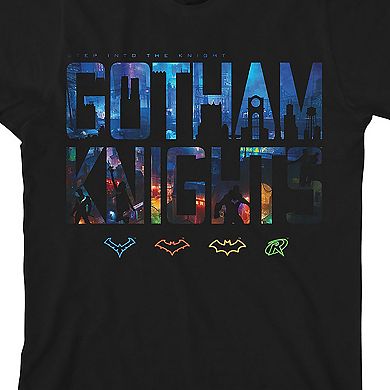 Boys 8-20 Gotham Knights City Image Graphic Tee