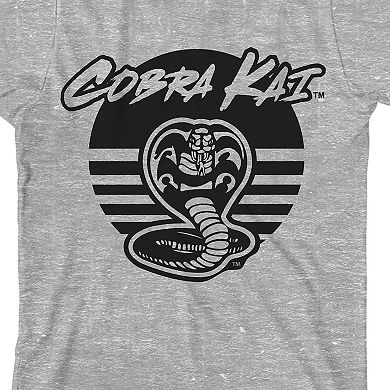 Boys 8-20 Cobra Kai Black Snake Icon Graphic Tee