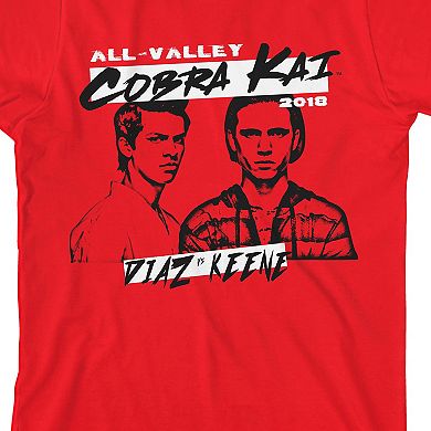 Boys 8-20 Cobra Kai All Valley 2018 Graphic Tee