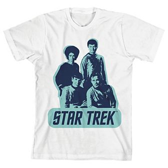 Boys 8-20 Star Trek TOS Cast Graphic Tee