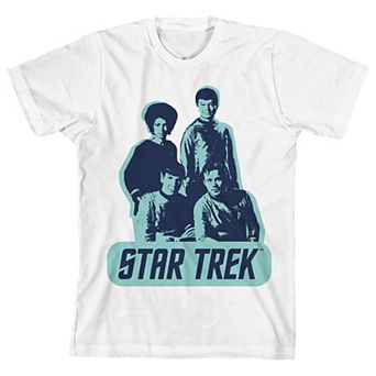 Boys 8-20 Star Trek TOS Cast Graphic Tee