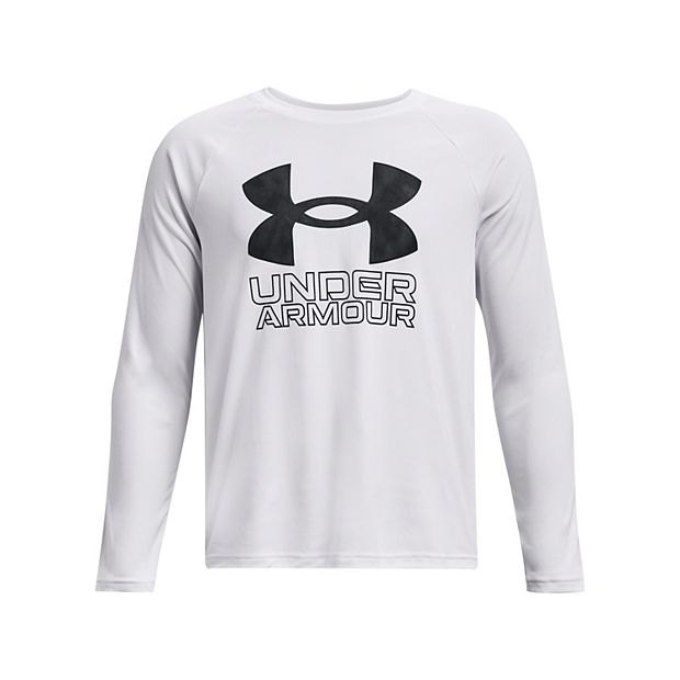 Under Armour Big Boys 8-20 Short Sleeve Sports Style Logo Printed T-Shirt