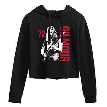 Juniors' David Gilmour '72 Graphic Crop Hoodie