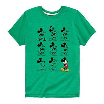 Disney's Mickey Mouse Boys 8-20 Evolution Graphic Tee