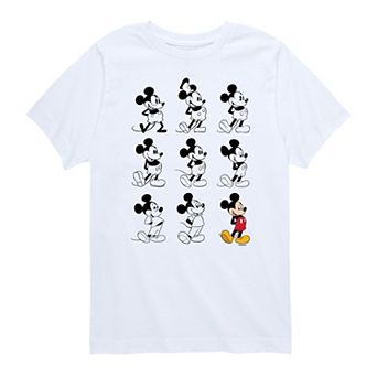 Disney's Mickey Mouse Boys 8-20 Evolution Graphic Tee