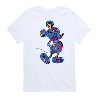 Disney's Mickey Mouse Boys 8-20 Silhouette Graphic Tee