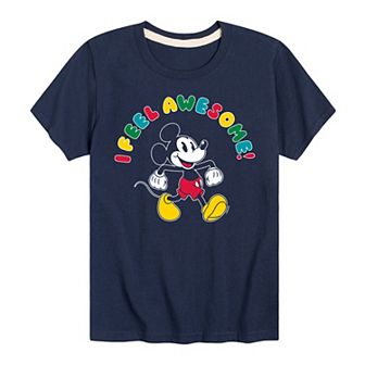 Disney's Mickey Mouse Boys 8-20 Awesome Graphic Tee