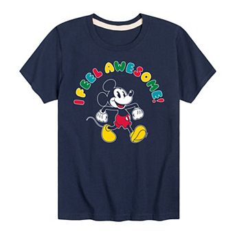 Disney's Mickey Mouse Boys 8-20 Awesome Graphic Tee