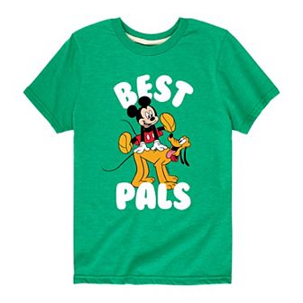 Disney's Mickey Mouse & Pluto Boys 8-20 Best Pals Graphic Tee