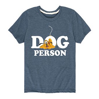 Disney's Pluto Boys 8-20 Dog Person Graphic Tee