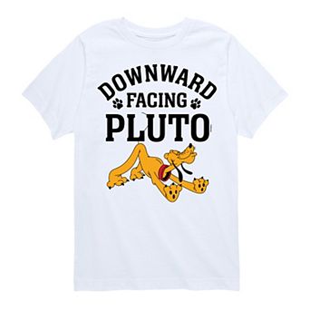 Disney's Pluto Boys 8-20 Downward Facing Graphic Tee