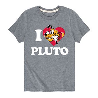 Disney's Pluto Boys 8-20 I Love Pluto Tee