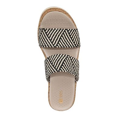 Bzees Resort Women's Wedge Slide Sandals