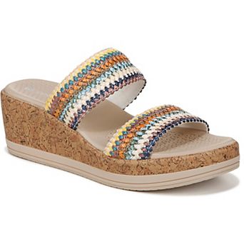 LifeStride Resort Women's Wedge Slide Sandals