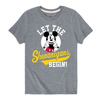 Disney's Mickey Mouse Boys 8-20 Shenanigans Graphic Tee