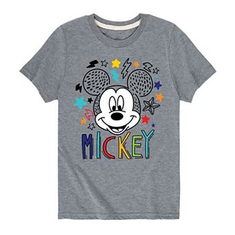 Disney's Mickey Mouse Boys 8-20 Sketch Graphic Tee