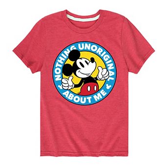 Disney's Mickey Mouse Boys 8-20 Nothing Unoriginal Graphic Tee