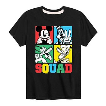 Disney's Characters Squad Boys 8-20 Graphic Tee