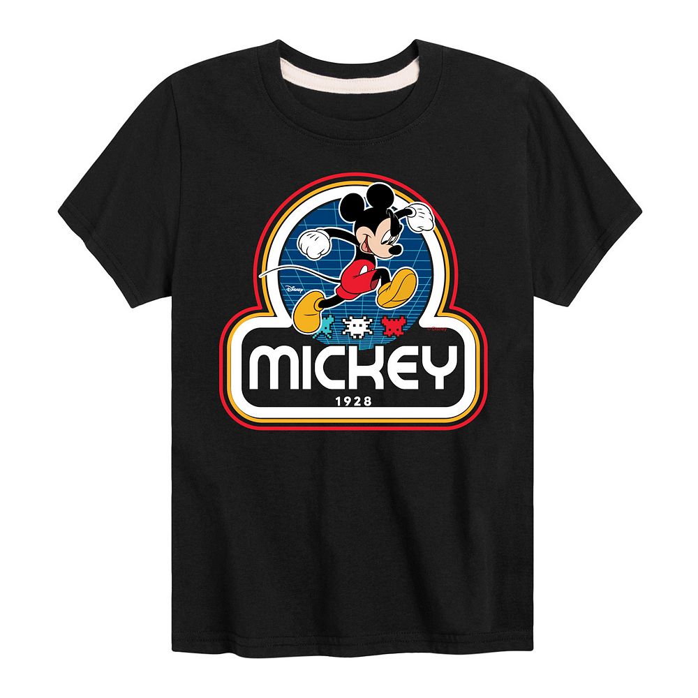 Disney's Mickey Mouse Boys 8-20 Retro Jump Graphic Tee