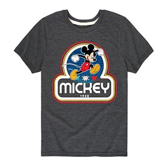 Disney's Mickey Mouse Boys 8-20 Retro Jump Graphic Tee