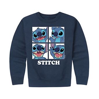 Disney's Lilo & Stitch Boys 8-20 Blocks Graphic Fleece Pullover