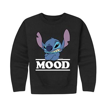 Disney's Lilo & Stitch Boys 8-20 Mood Graphic Fleece Pullover