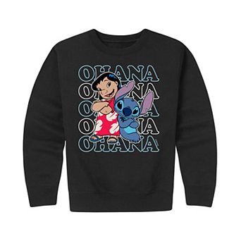 Disney's Lilo & Stitch Boys 8-20 Ohana Graphic Fleece Pullover