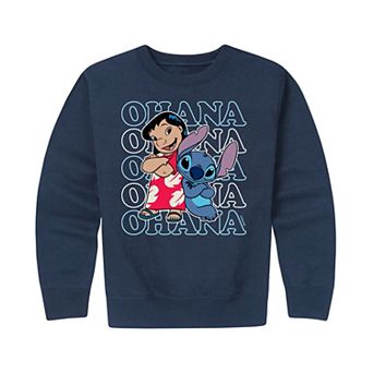 Disney's Lilo & Stitch Boys 8-20 Ohana Graphic Fleece Pullover