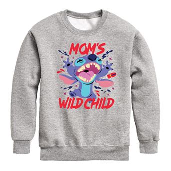 Disney's Lilo & Stitch Boys 8-20 Wild Child Graphic Fleece Pullover