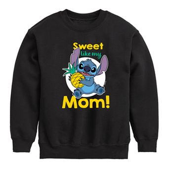 Disney's Lilo & Stitch Boys 8-20 Sweet Mom Graphic Fleece Pullover