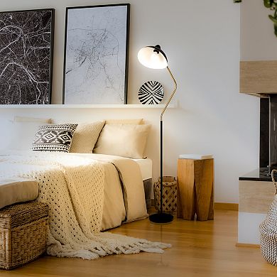 Brightech Swoop 69" Led Reading Floor Lamp With Adjustable Head
