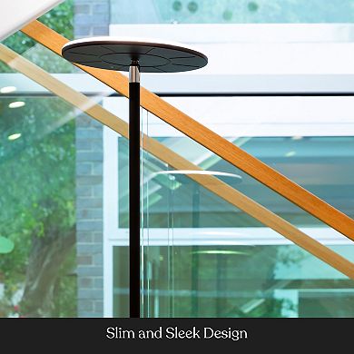 Brightech Sky Colors 69" Led Tochiere Floor Lamp With Remote Color-changing Light