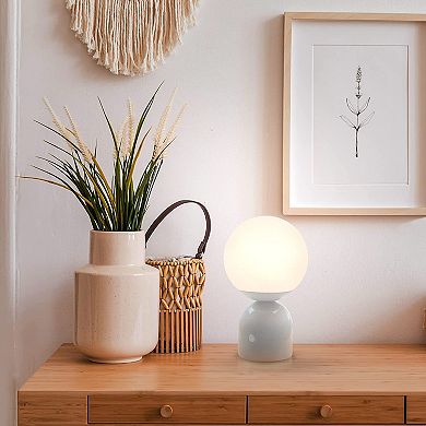 Brightech Mila 10" Dimmable Led Table Lamp With Marble Base