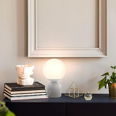 Brightech Mila 10" Dimmable Led Table Lamp With Marble Base