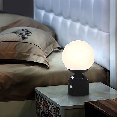 Brightech Mila 10" Dimmable Led Table Lamp With Marble Base