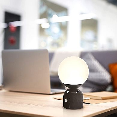 Brightech Mila 10" Dimmable Led Table Lamp With Marble Base