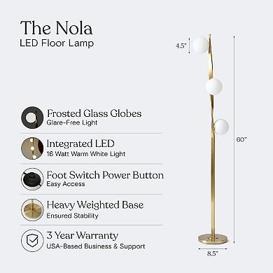 Nola LED Floor Lamp