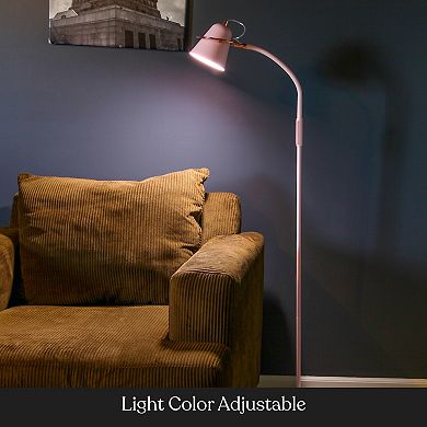 Brightech Zoey 65" Led Gooseneck Floor Lamp With Adjustable Light Colors