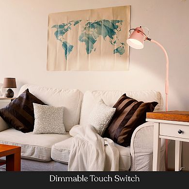 Brightech Zoey 65" Led Gooseneck Floor Lamp With Adjustable Light Colors