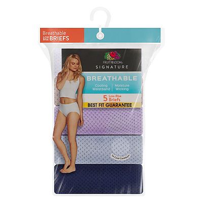 Fruit of the Loom - Slip da donna, confezione da 4 assortiti 12