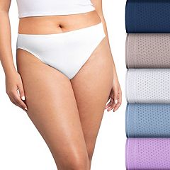 Fruit of the Loom Women's Plus Size Fit for Me 5 Pack Microfiber Hi-Cut  Panties, Assorted, 12 : : Clothing, Shoes & Accessories