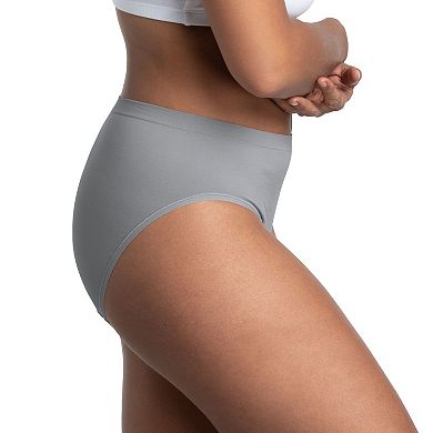 Women's Fruit of the Loom® Signature Seamless 4-pack Soft Hi-Cut Panty Set 4DSLHCTK