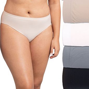 Women's Fruit of the Loom® Signature Seamless 4-pack Soft Hi-Cut Panty Set 4DSLHCTK