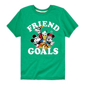 Disney's Mickey Mouse & Friends Boys 8-20 Friend Goals Graphic Tee